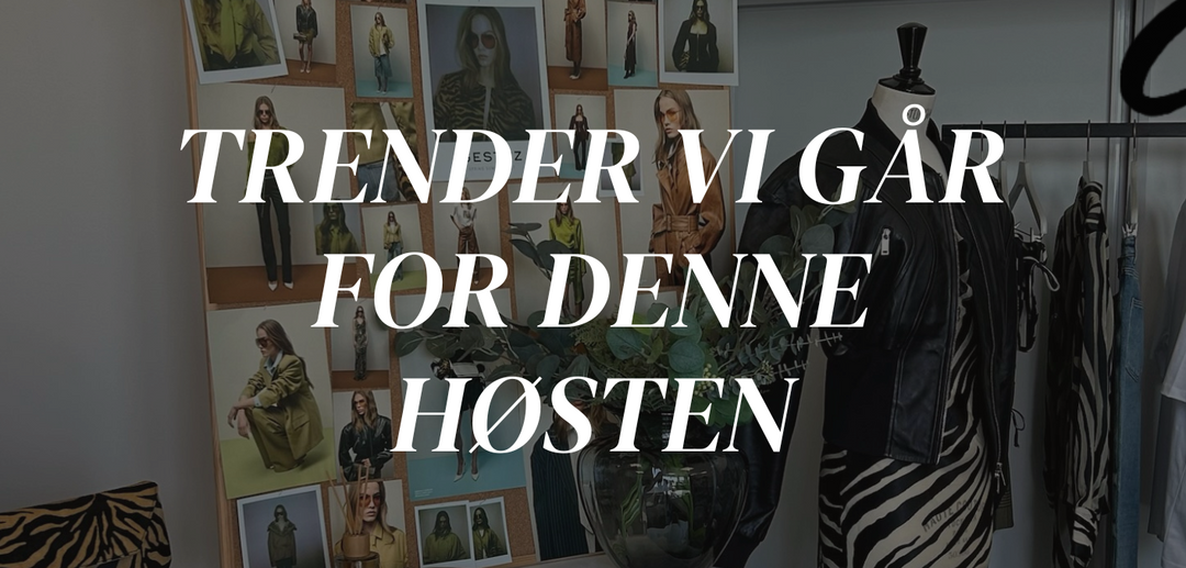 6 trender vi går for denne høsten