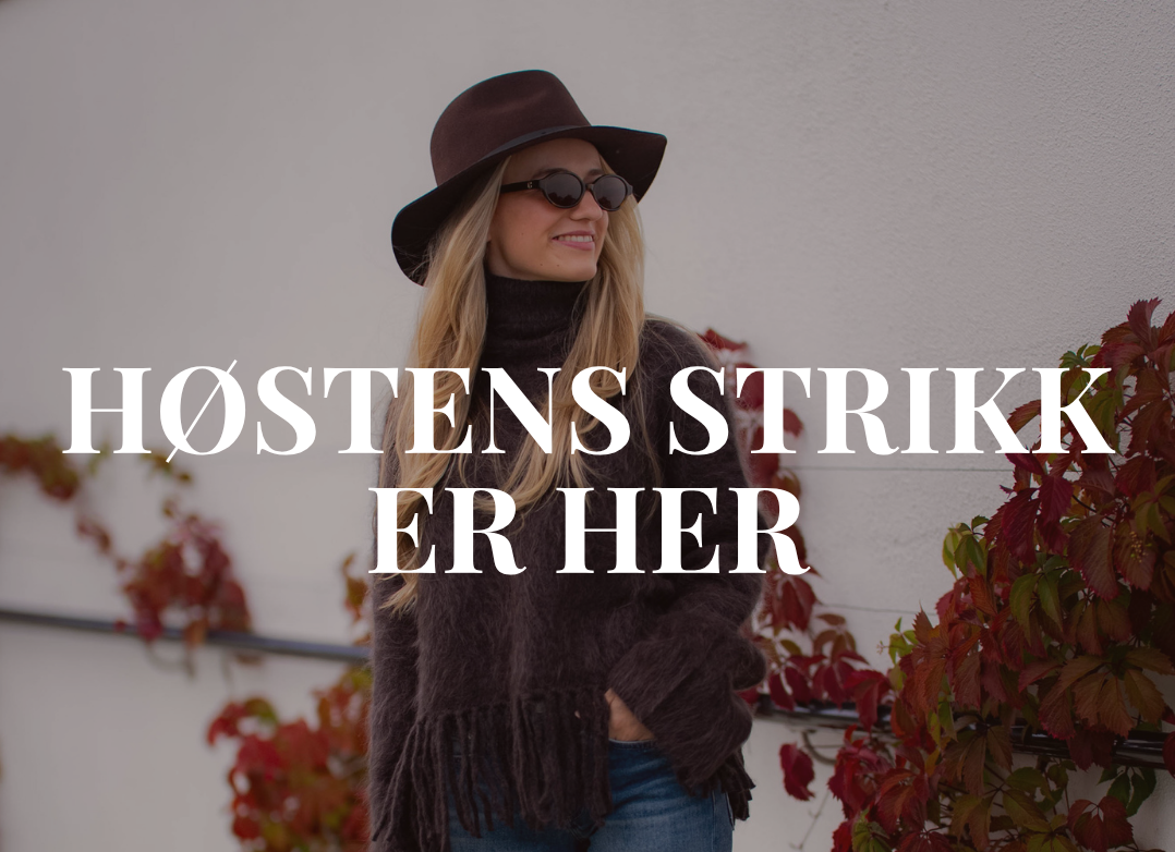 Høstens strikk er her