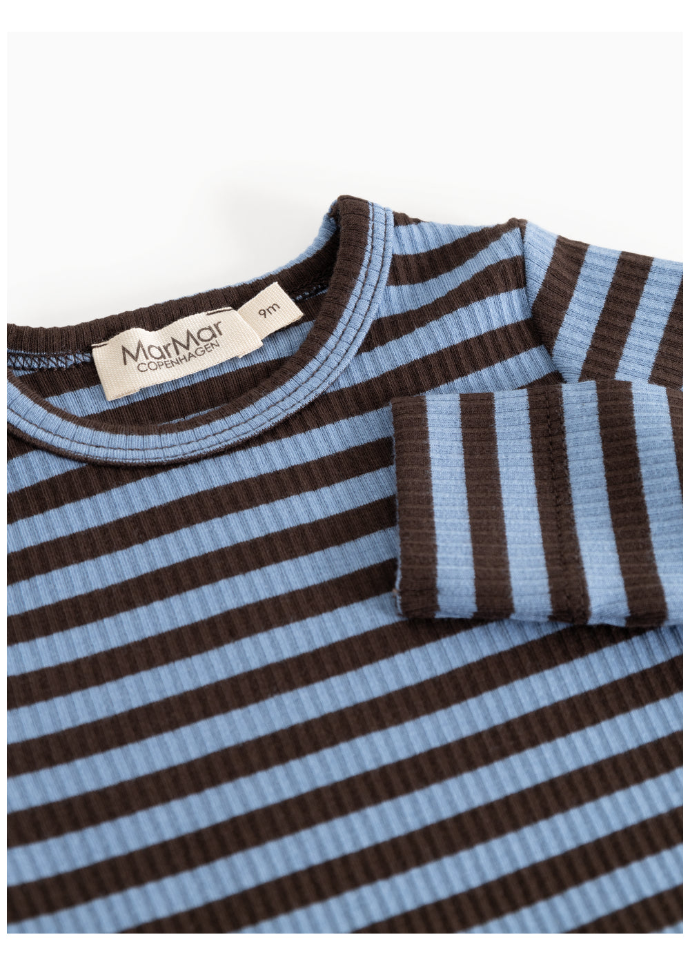 Plain Body LS  Blue Heaven Stripe