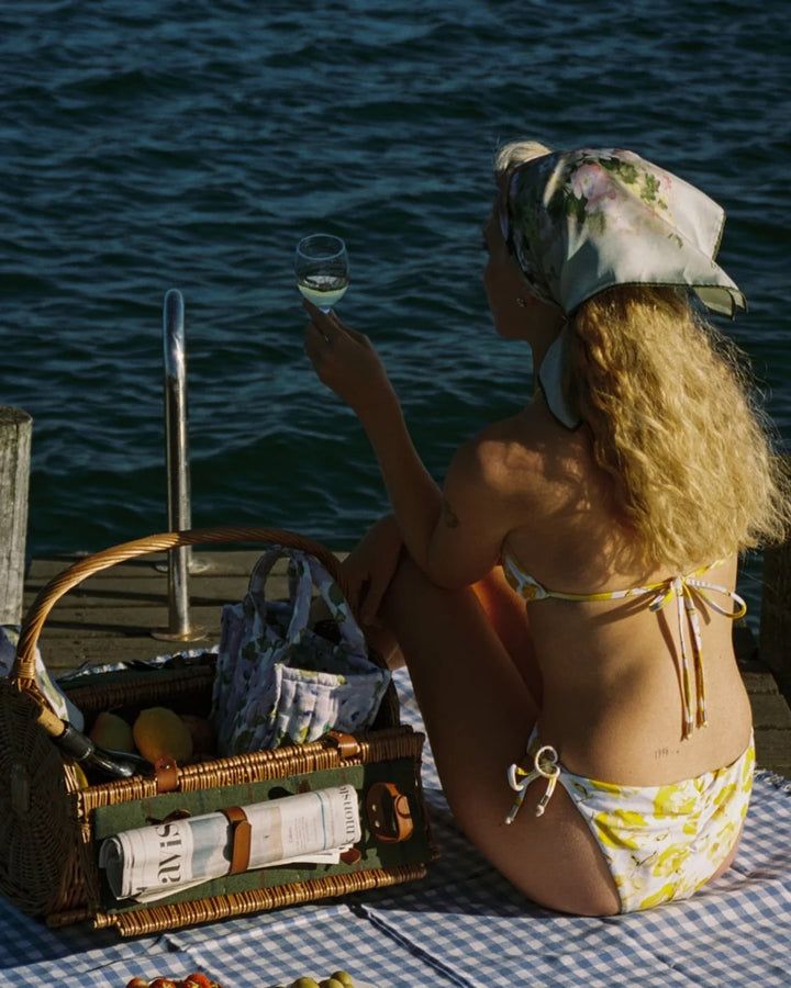 Silk Scarf Small  Meadow