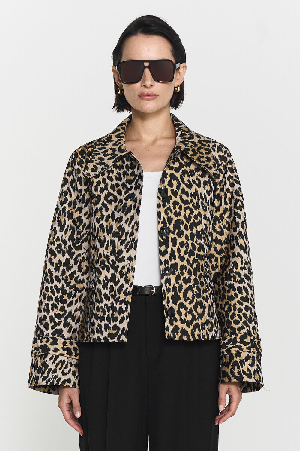 Solina Jacket  Leo Print