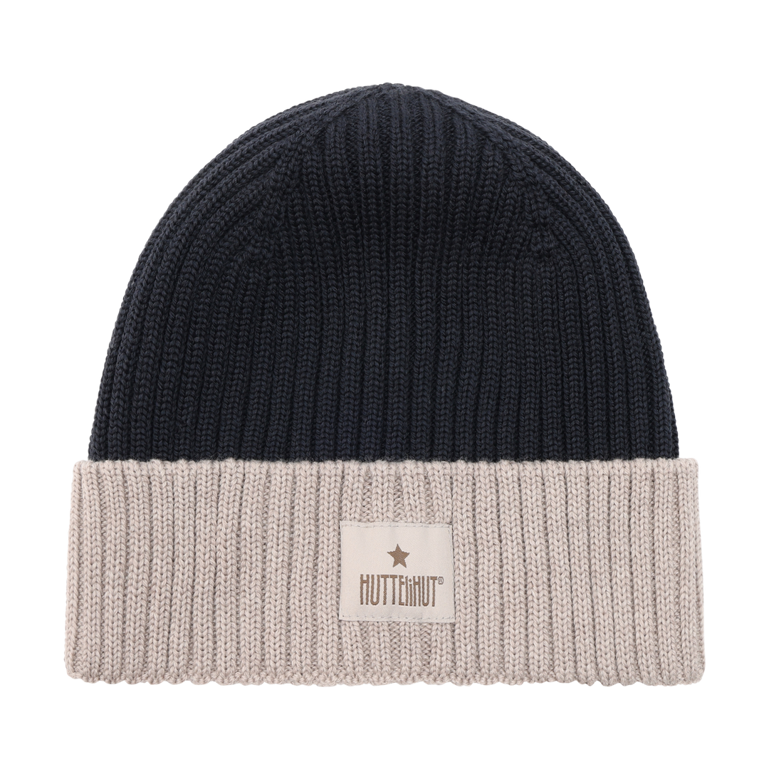 Hat Wool Knit  Dark Navy