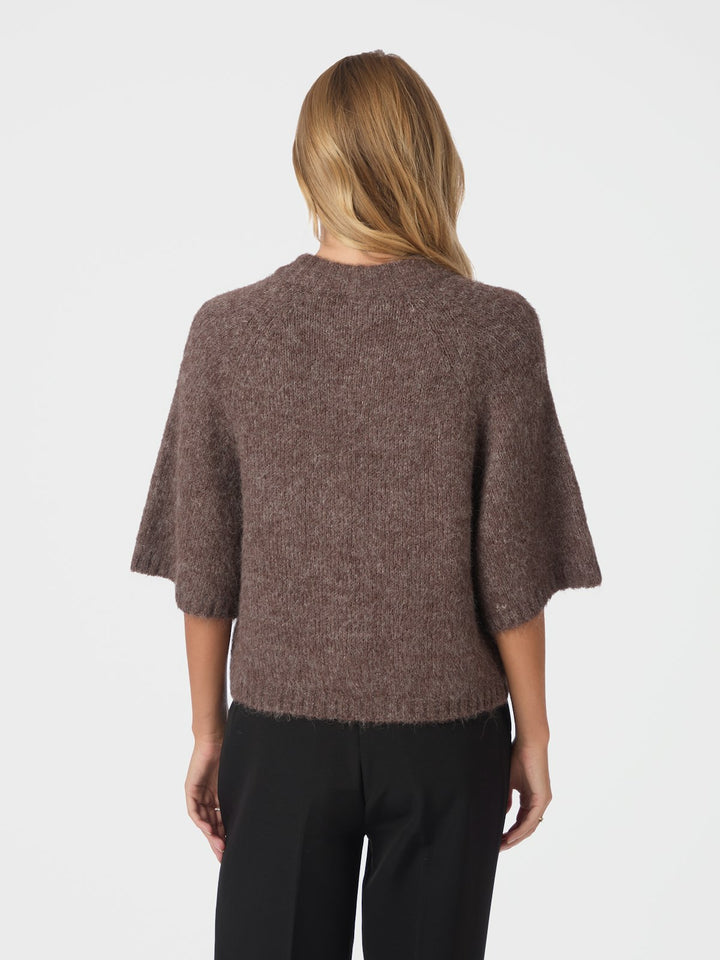 Benuta Fluffy Knit Cardigan  Light Brown