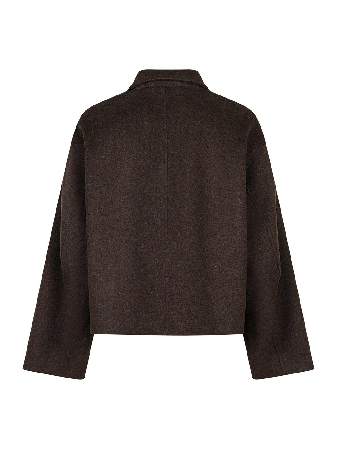 Hamra Wool Jacket  Chocolate Brown