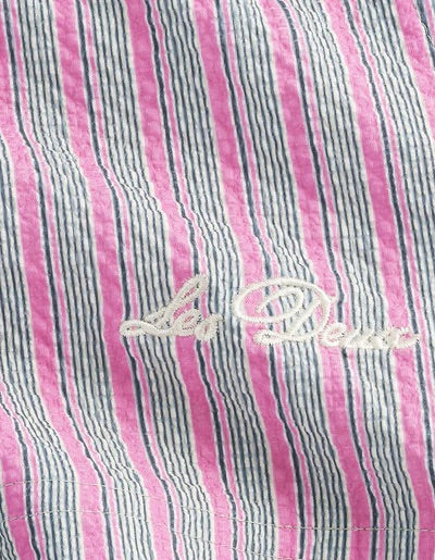 Stan Stripe Swim Shorts KIDS  Crocus Pink
