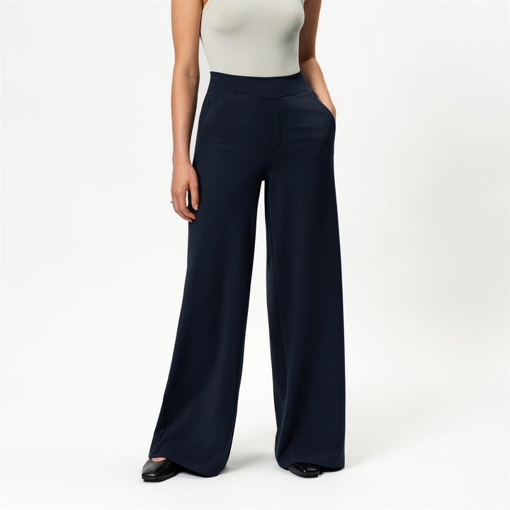 Asana Wide Pant 34"L  Navy
