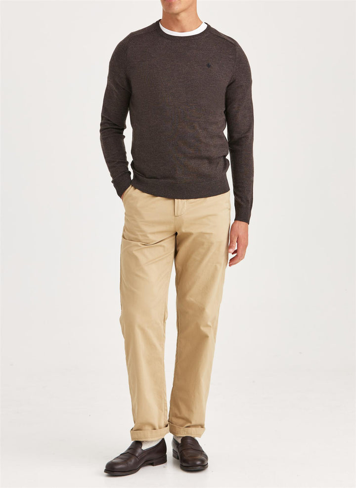 MERINO ONECK  Brown