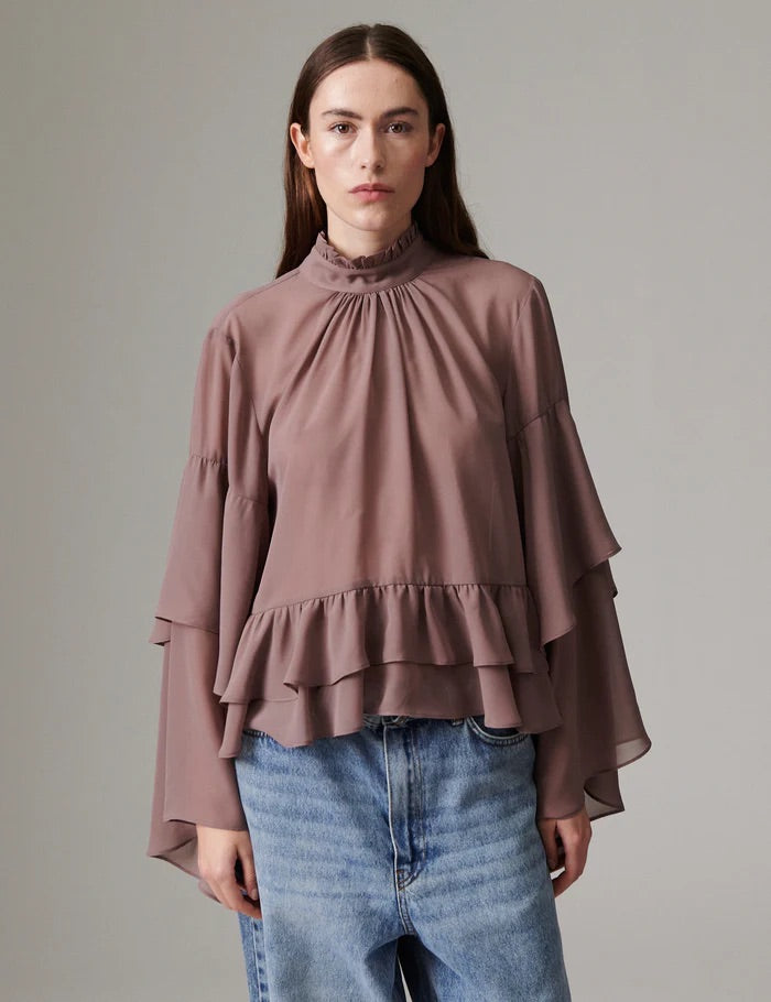 Nomi - Day Chiffon  Twilight Mauve