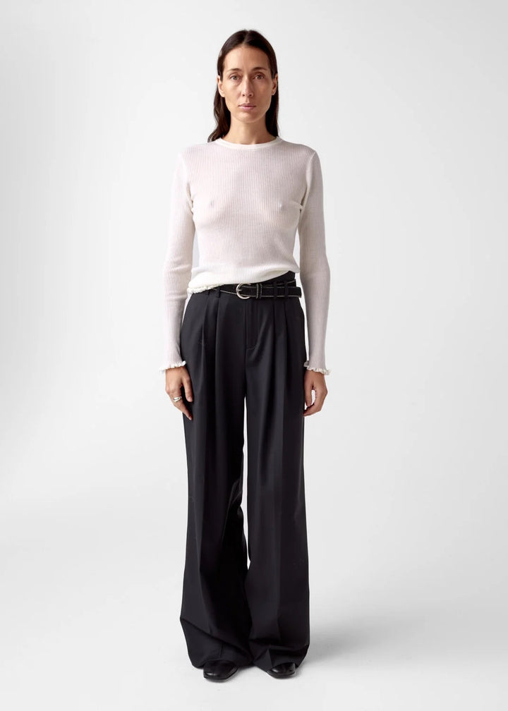 Manu Merino Sweater  White