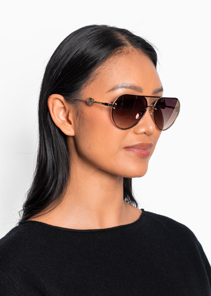 HUSKY SUNGLASSES  Gold