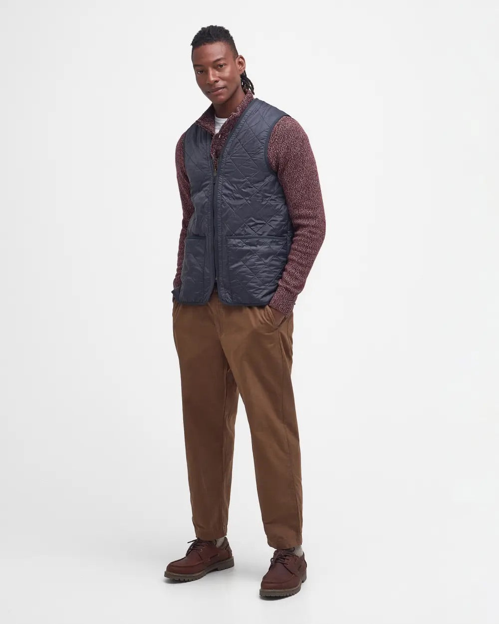 Polarquilt Waistcoat/Zip-In Liner  Navy