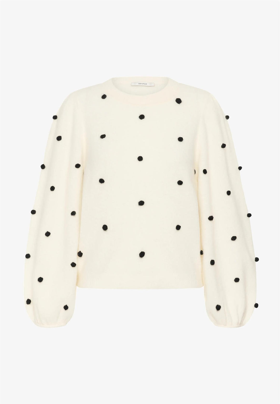 GZALPHA DOT PULLOVER  Ivory