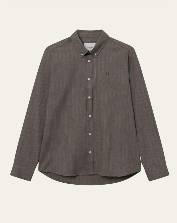 Desert Stripe Shirt  Mountain Grey/Ivory