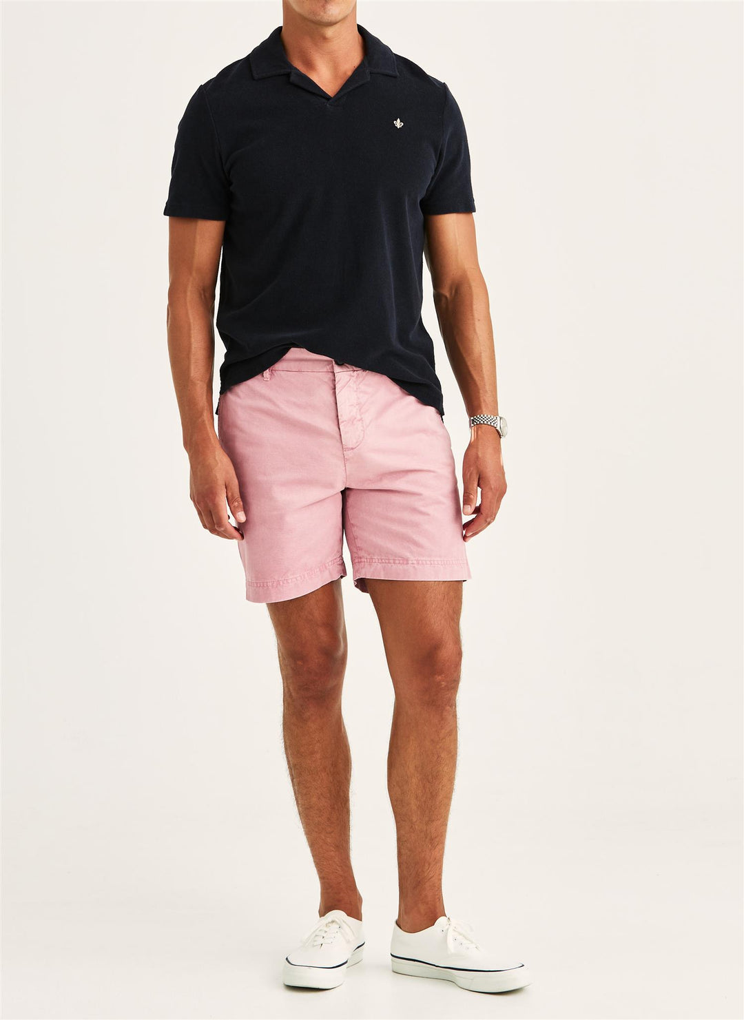 Morris Original Chino Shorts  Pink