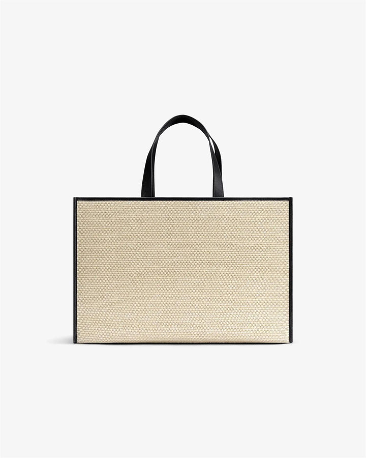 Iben Straw Bag L  Sunlit Straw