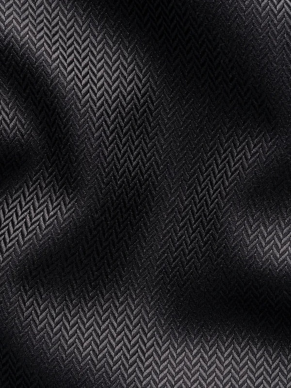 Herringbone Signature Twill contemp  Black