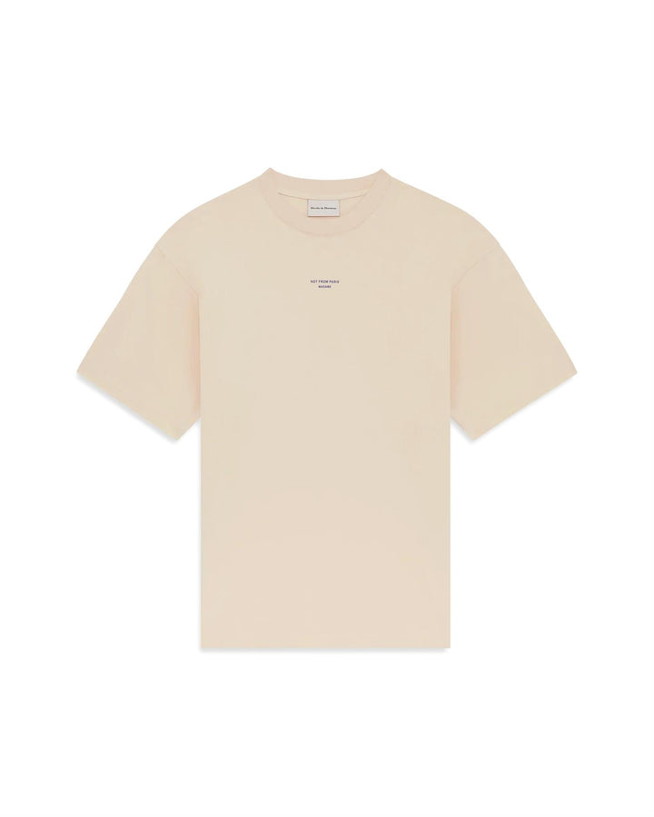 Le t-shirt Slogan Classique  Sand