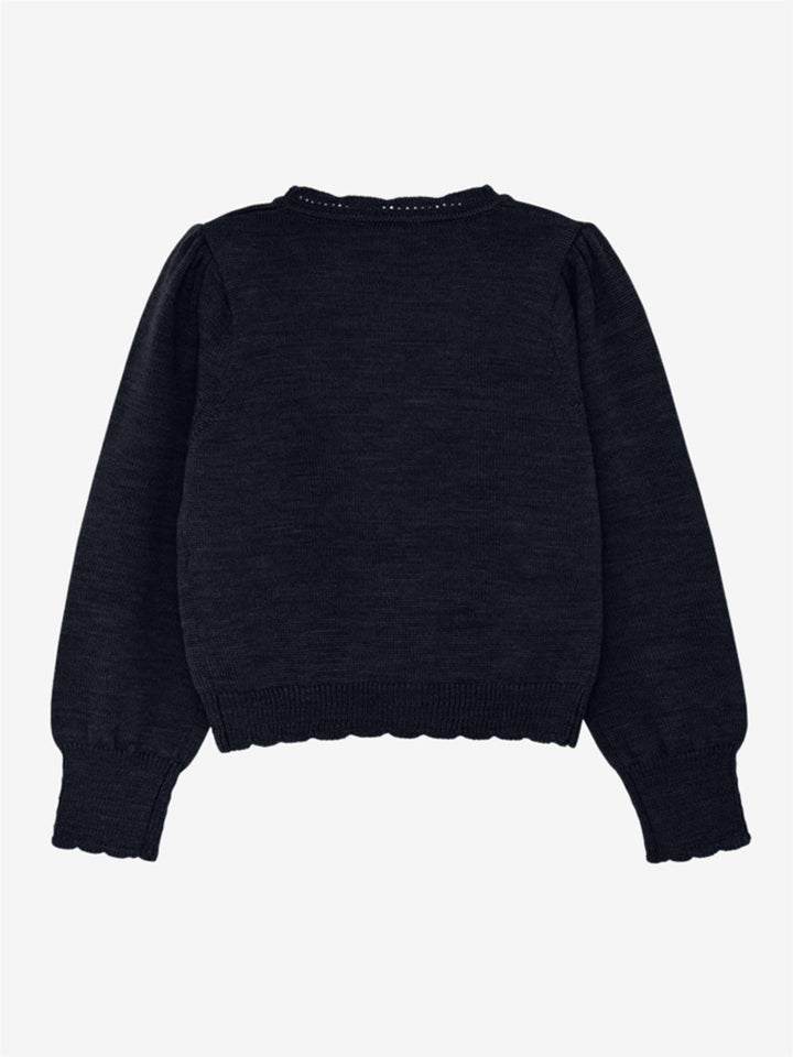 Cardigan Wool Knit  Dark Navy