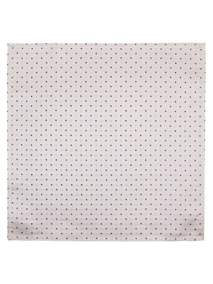 Sløyfe m/lommetørkle  Prikket Beige