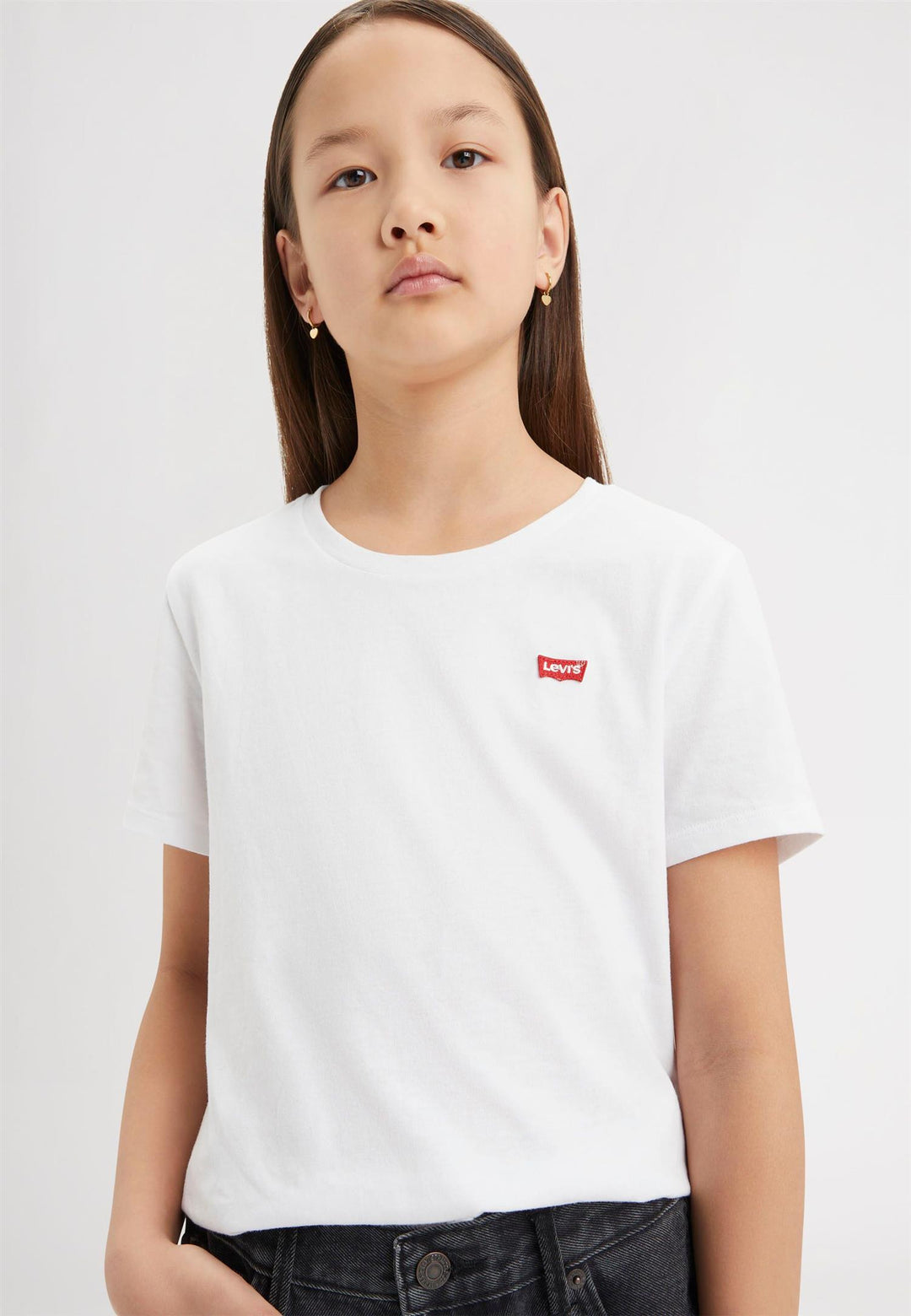 BATWING CHEST HIT TEE  White