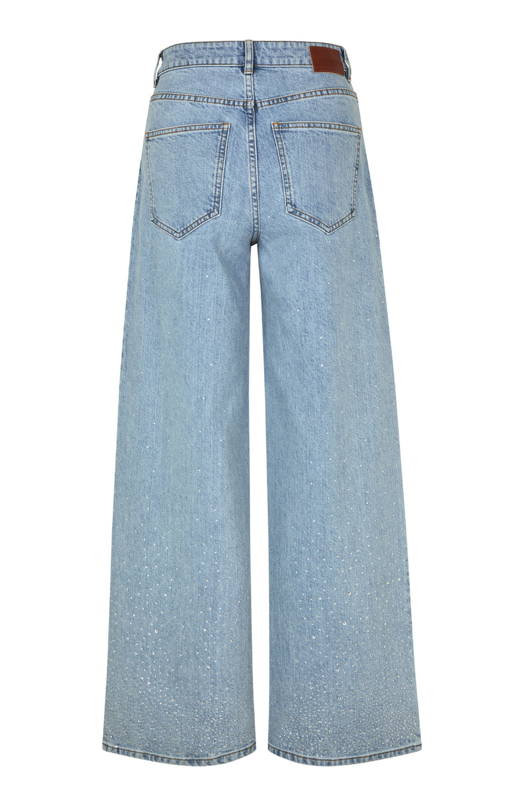 Abby  Light Rinse Rhinestone