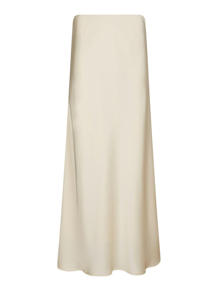 Viso heavy sateen skirt  Pearl