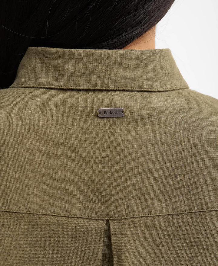 Barbour Marine Shirt  Dusky Khaki