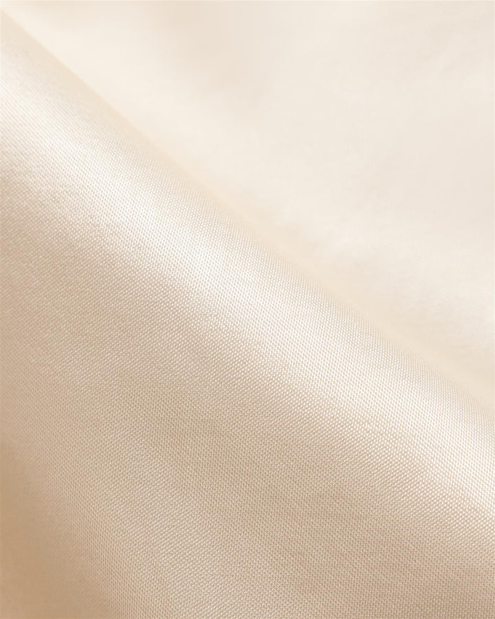 IBEN BEVERLY SATIN TOP  Pearl White