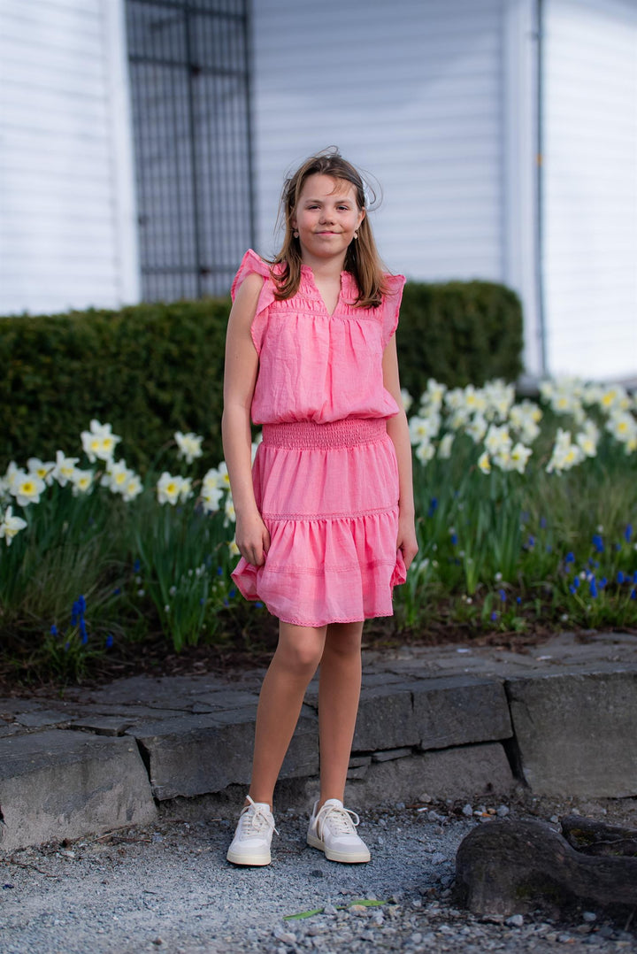 Milena dress  Coral