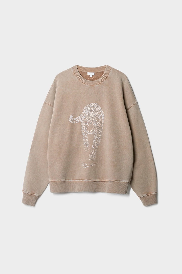 Sweatshirt Soma  Washed Earth Leo