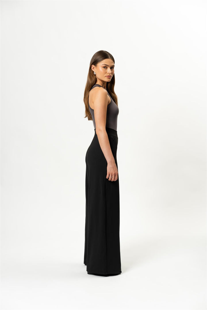 Asana Wide Pant 34"L  Black