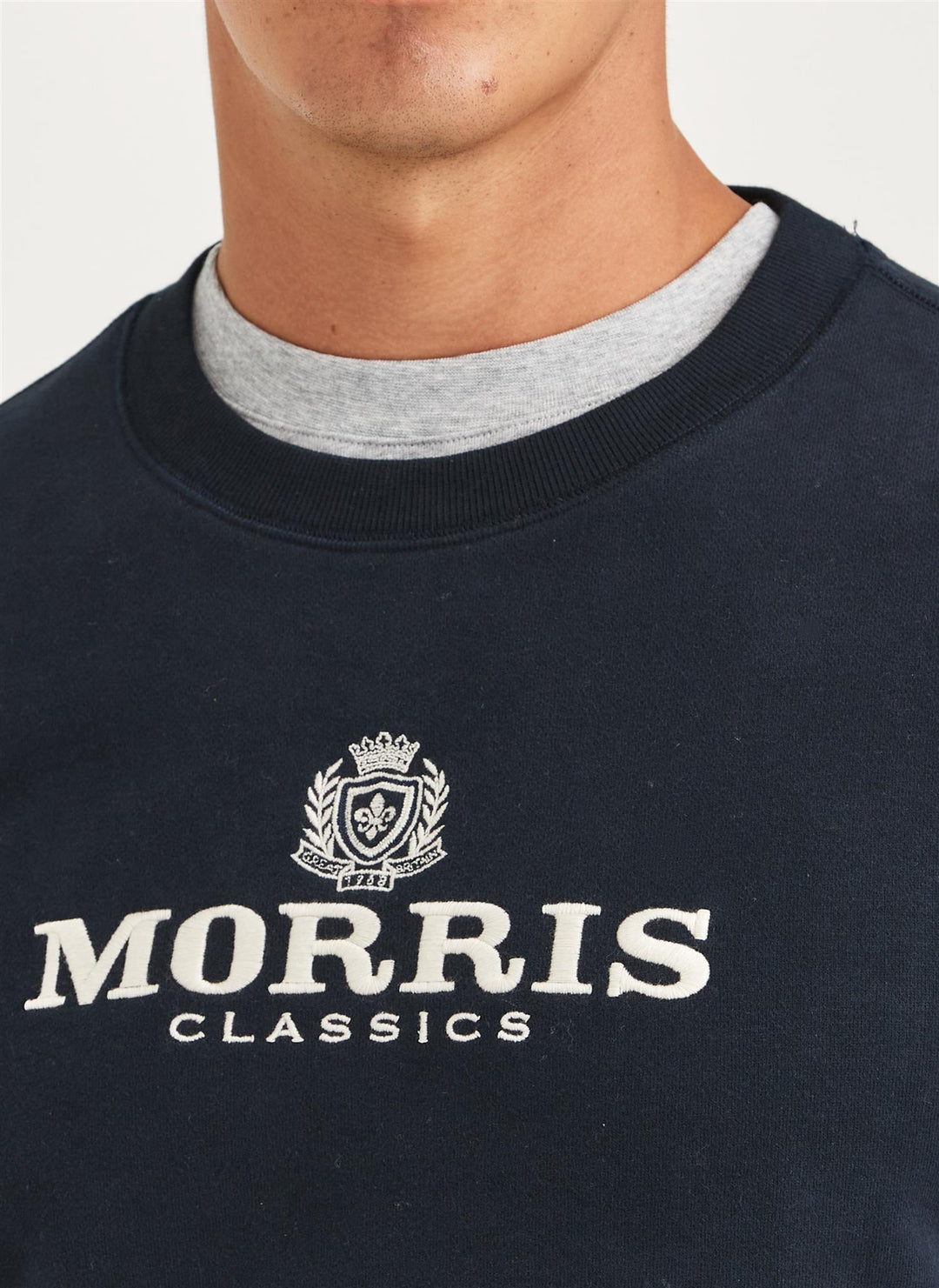 Brian Sweatshirt  Old Blue