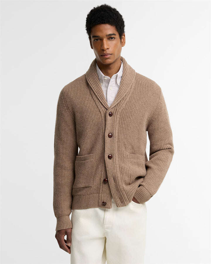 Barbour Hartland Knit  Stone