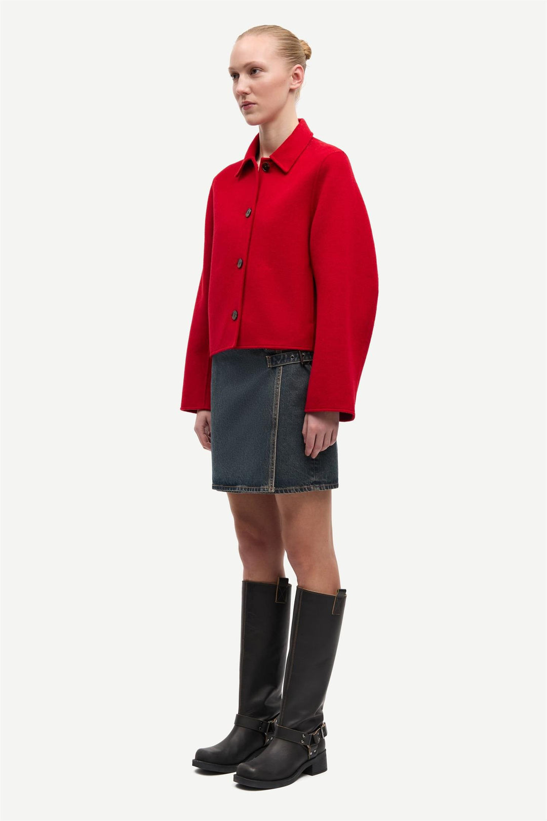 Saholly Jacket 15772  Haute Red