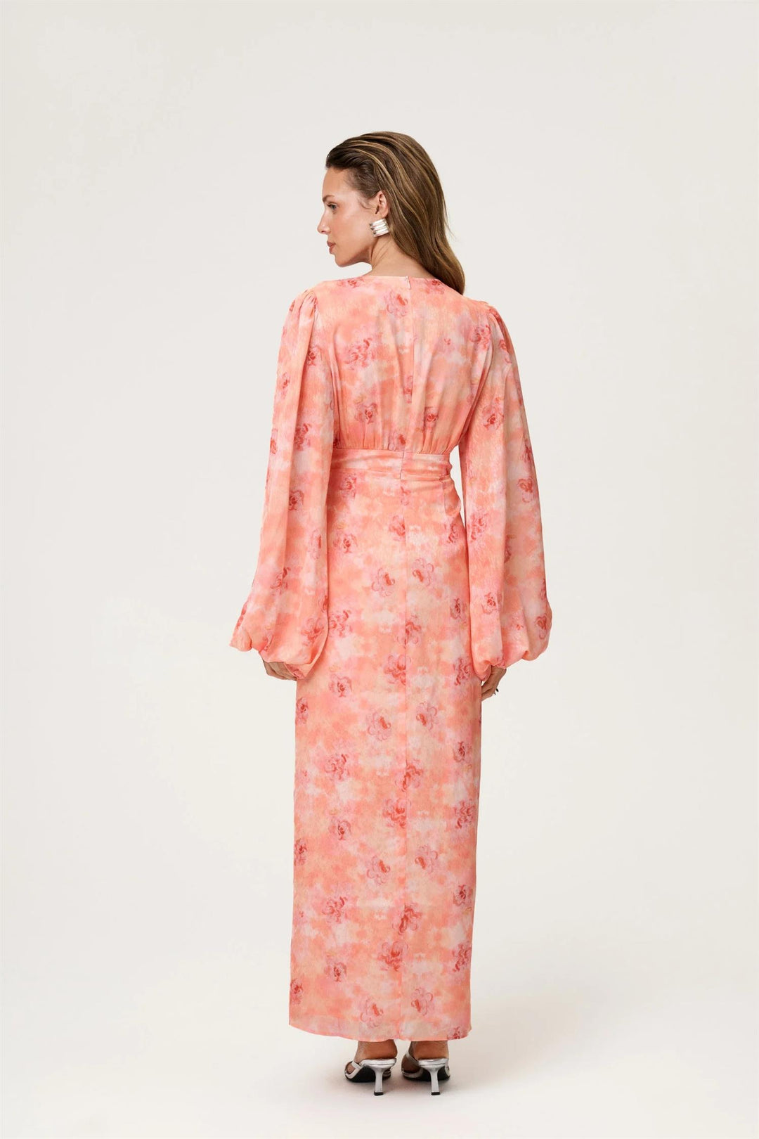 Positano Maxi dress  Peach