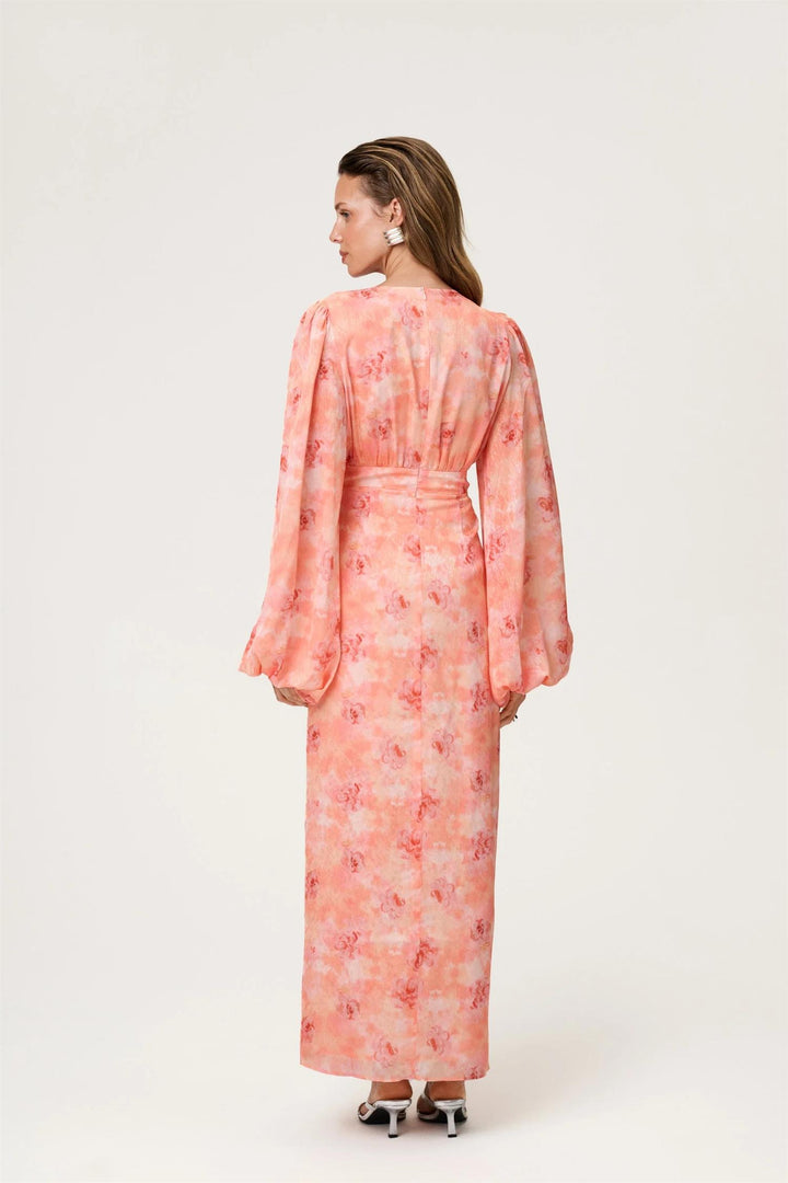 Positano Maxi dress  Peach