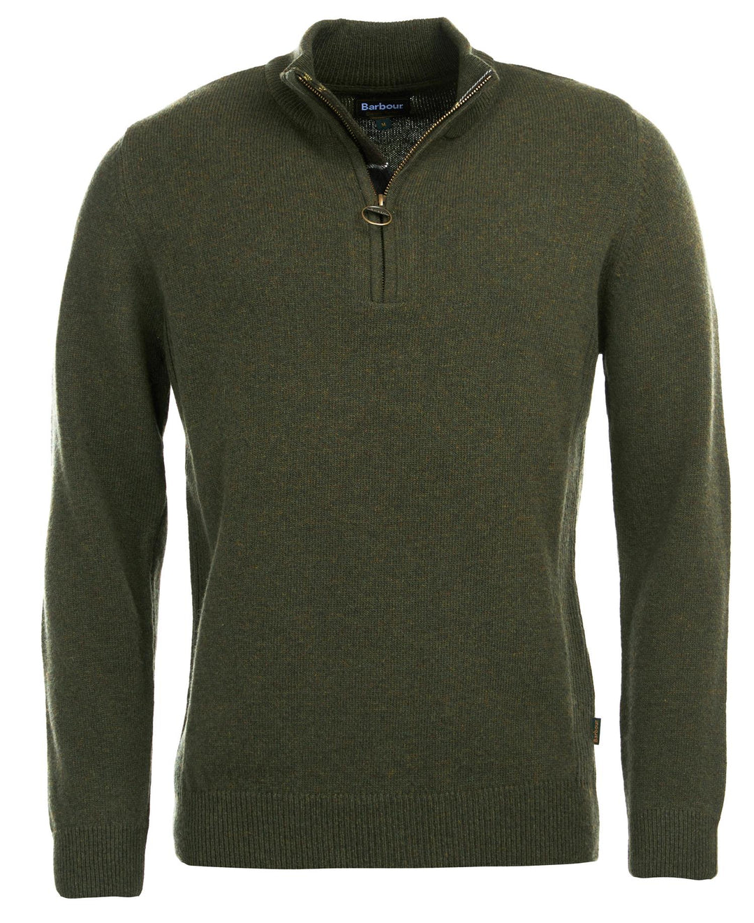 Barbour Holden Half Zip  Olive Marl