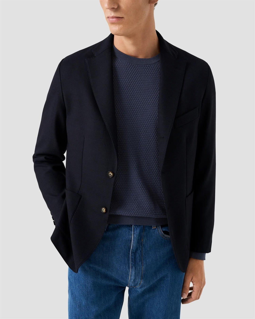 Lana Tech Soft Jacket  Navy Blue