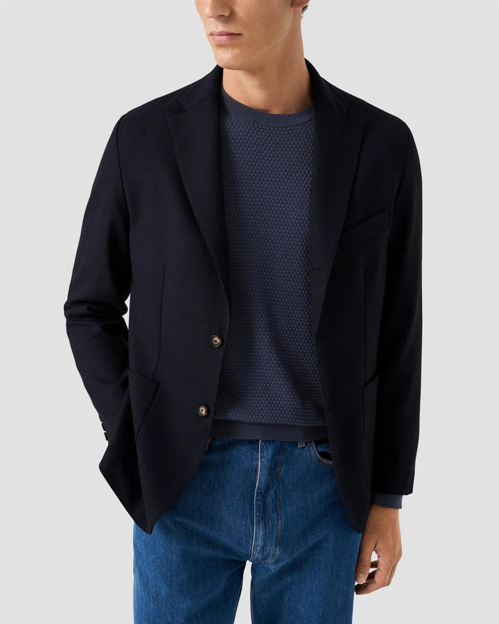 Lana Tech Soft Jacket  Navy Blue