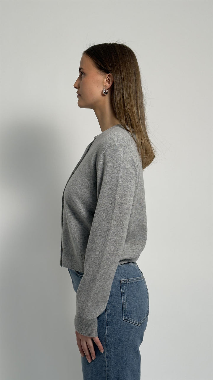 Saboston Cardigan 6304  Grey Mel.