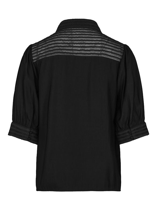 New Lucile Blouse  Black