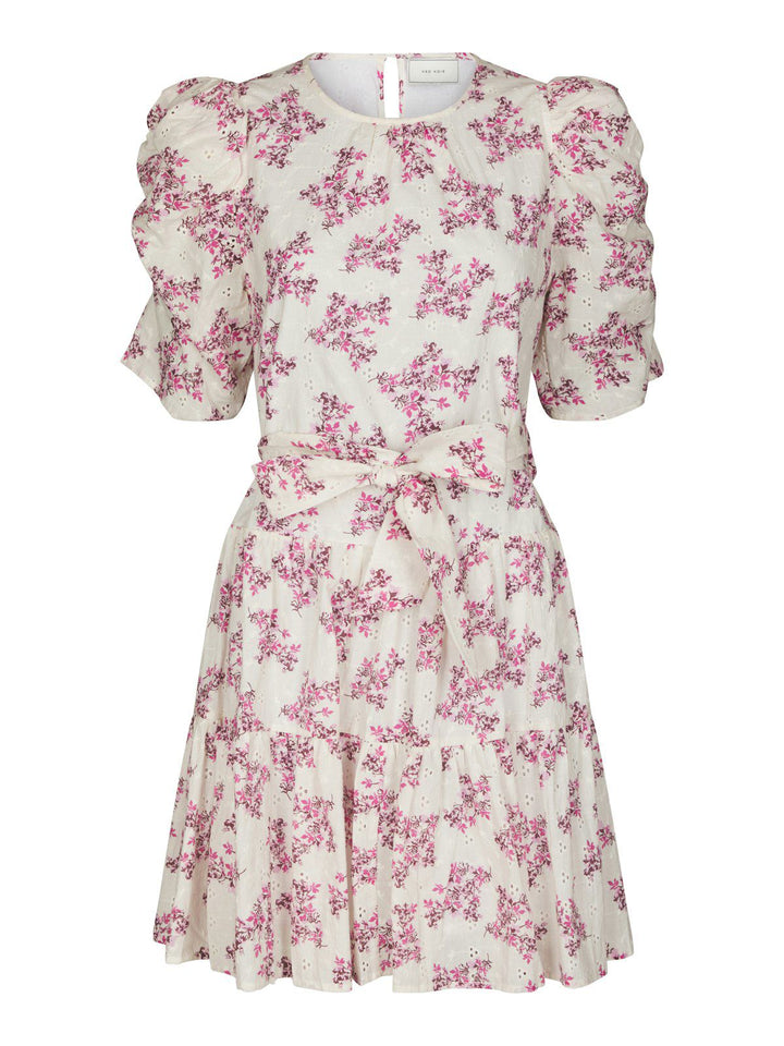 Annitas Starling Flower Dress  Fuchsia