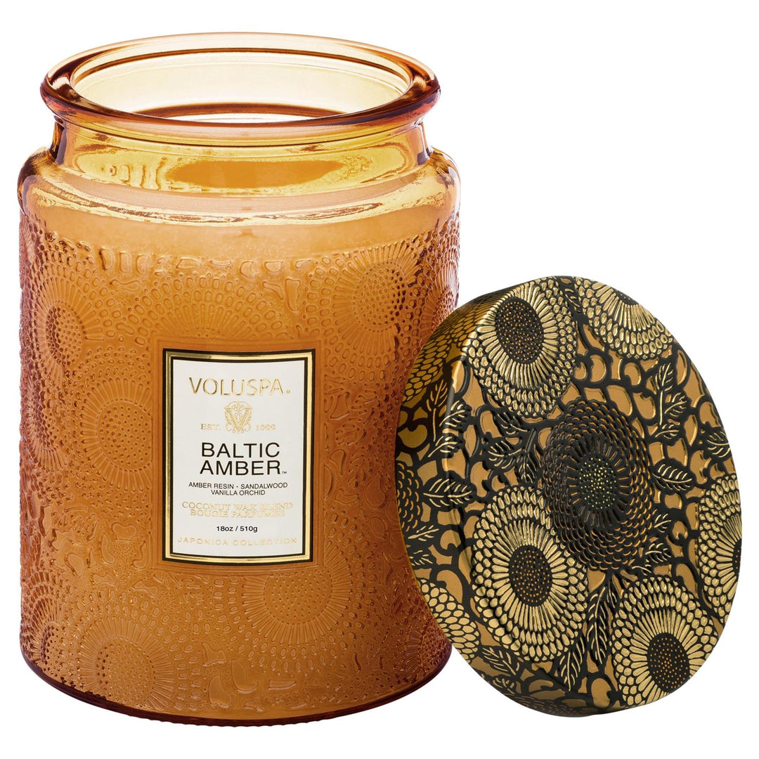 LARGE JAR CANDLE Baltic Amber