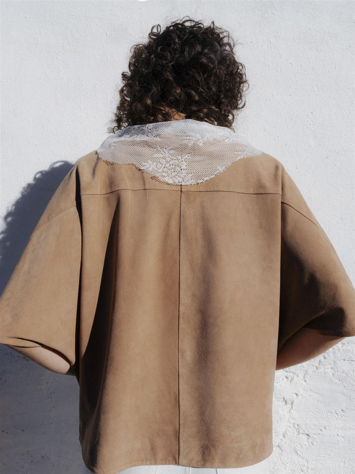 CLARA Goat Suede  Mousse