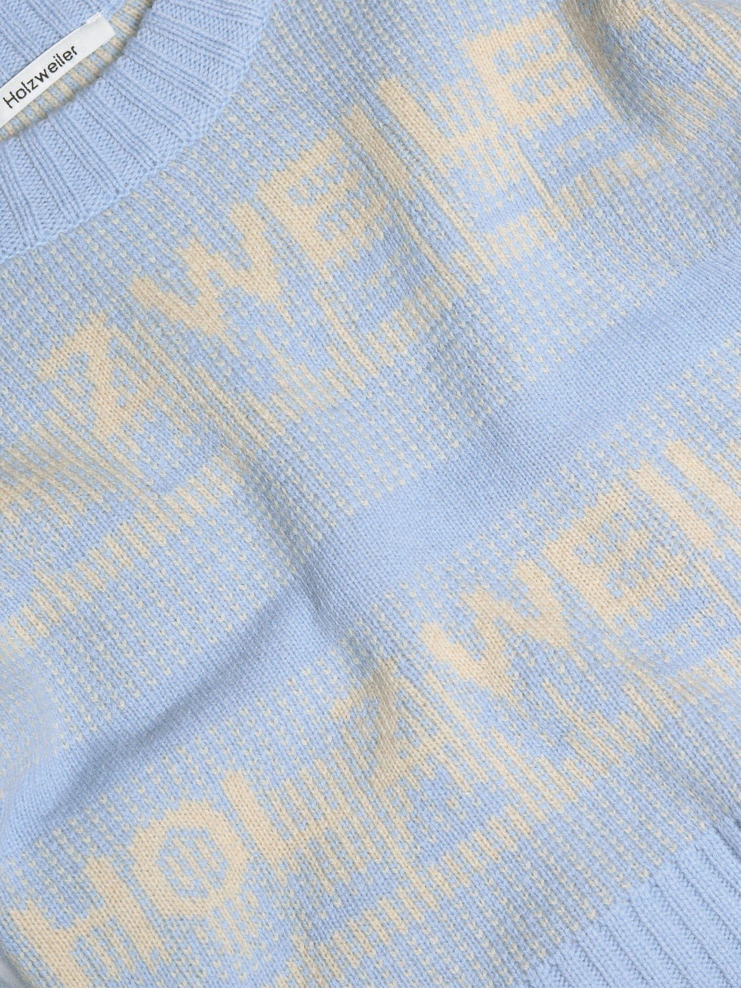 Ski Cropped Crew  Lt. Blue