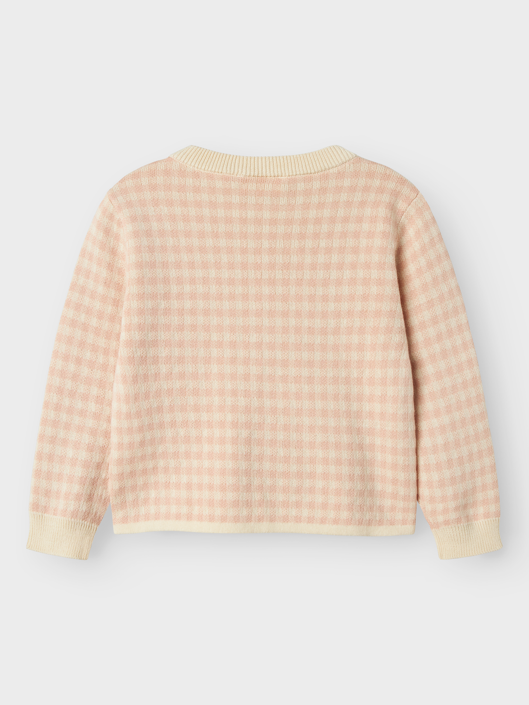 Nmfnadie Ls Loose Knit Lil  Cameo Rose