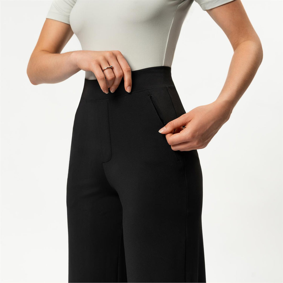 Asana Relaxed Straight Pant 32"L  Black