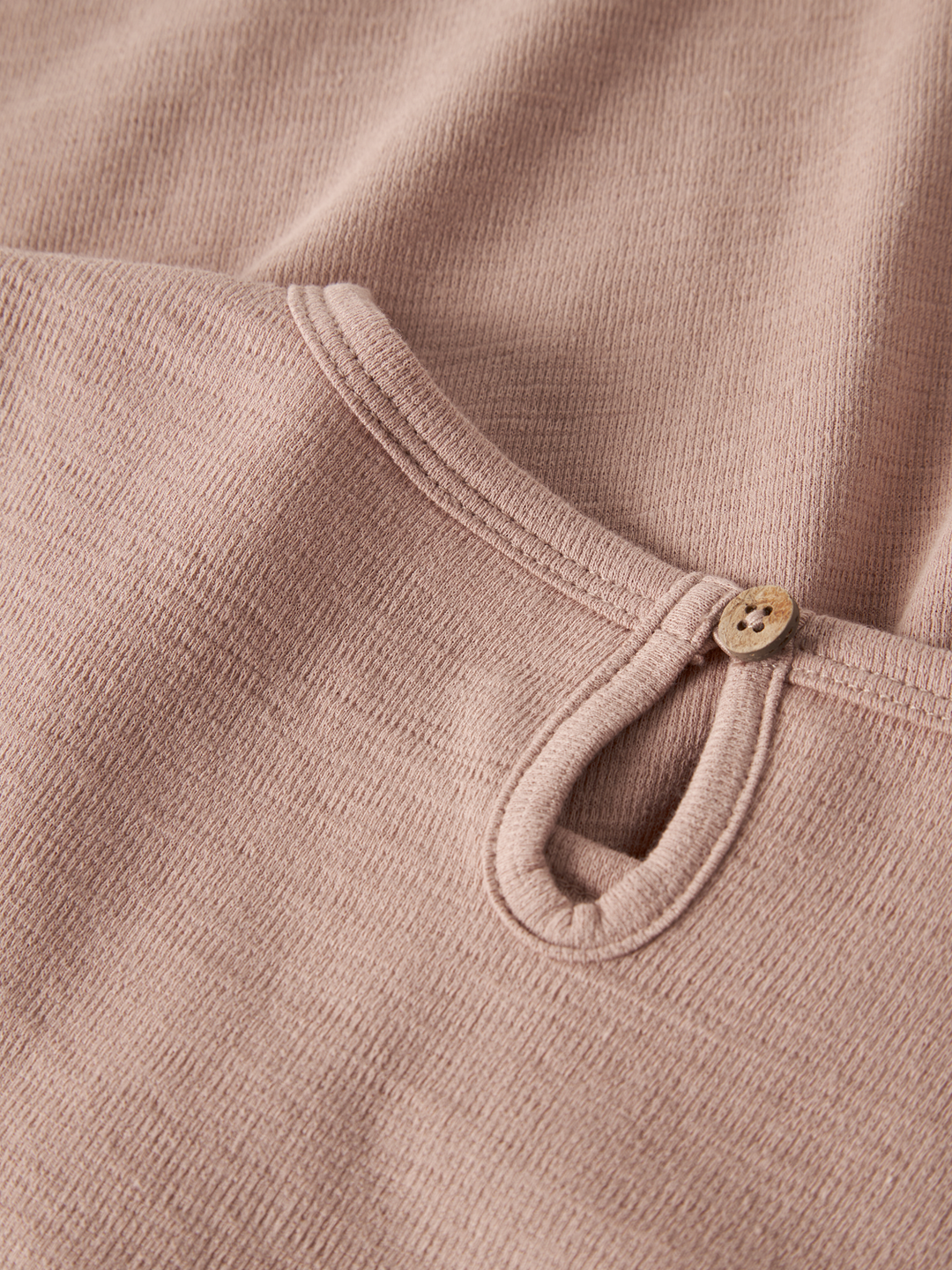 Berry Ls Loose Top  Lysebrun