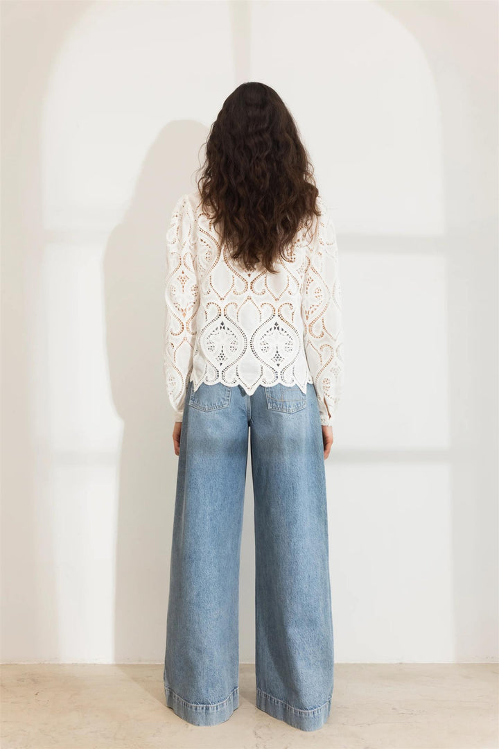 Amelia Blouse  White