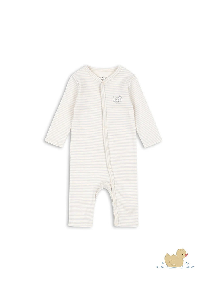 FIO ONESIE OCS  Tea Stripe Gray Dawn